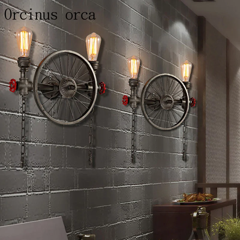 Art Craft Restaurant - مصباح حائط لأنابيب المياه، مطعم على