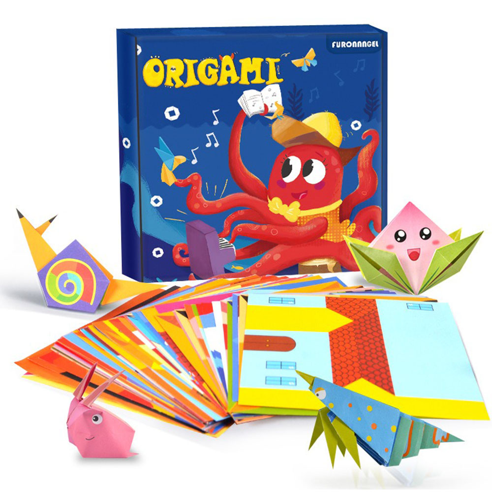 Art Craft Book - مجموعة أوريجامي 30/108 ورقة، كتاب إرشادي