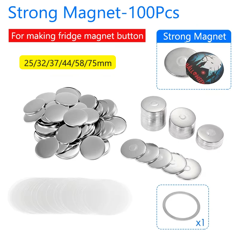 Art Craft Magnet - 50/100 قطعة المغناطيس الثلاجة شارة دبوس