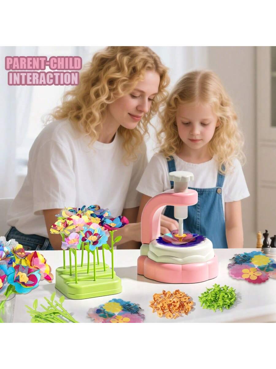 Art Craft 5 Year Old - مجموعة أدوات حرفية على شكل زهرة