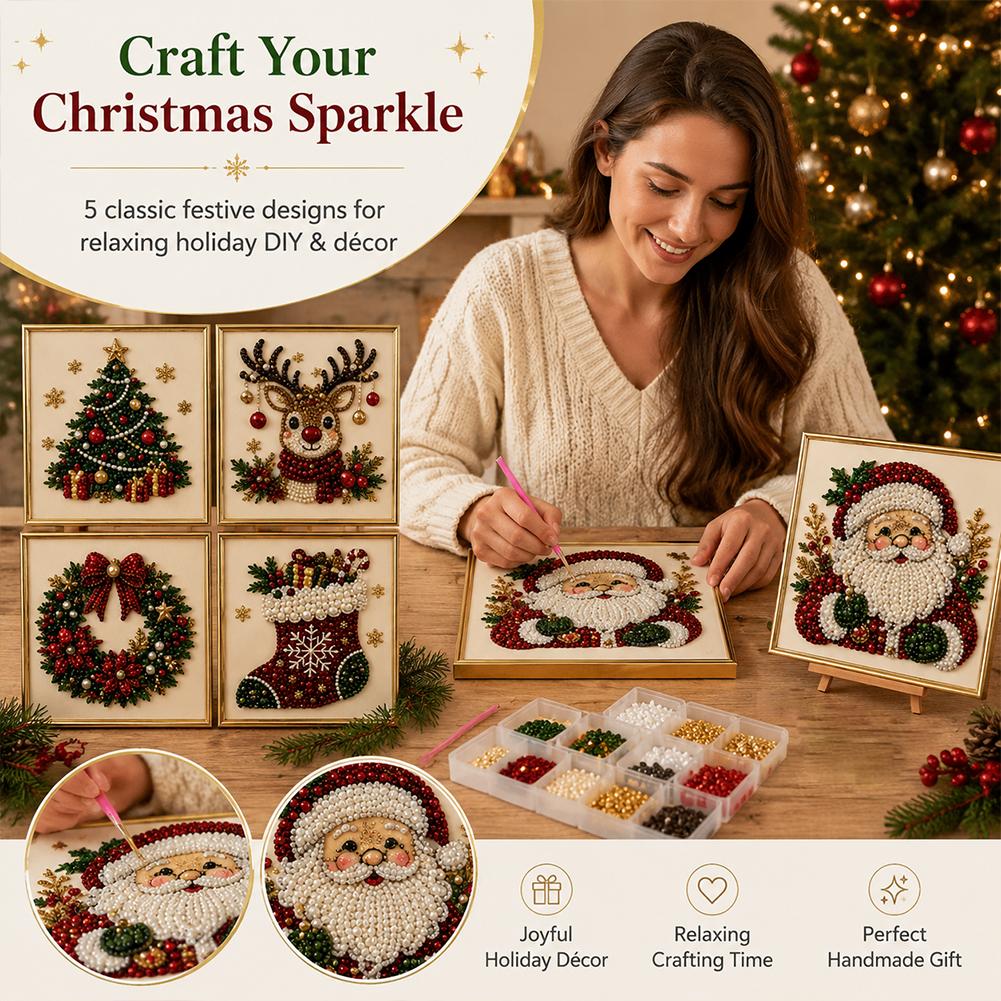 طقم فني لتطريز اللؤلؤ على شكل  - مراجعة Art Craft Kits For Adults وسعره