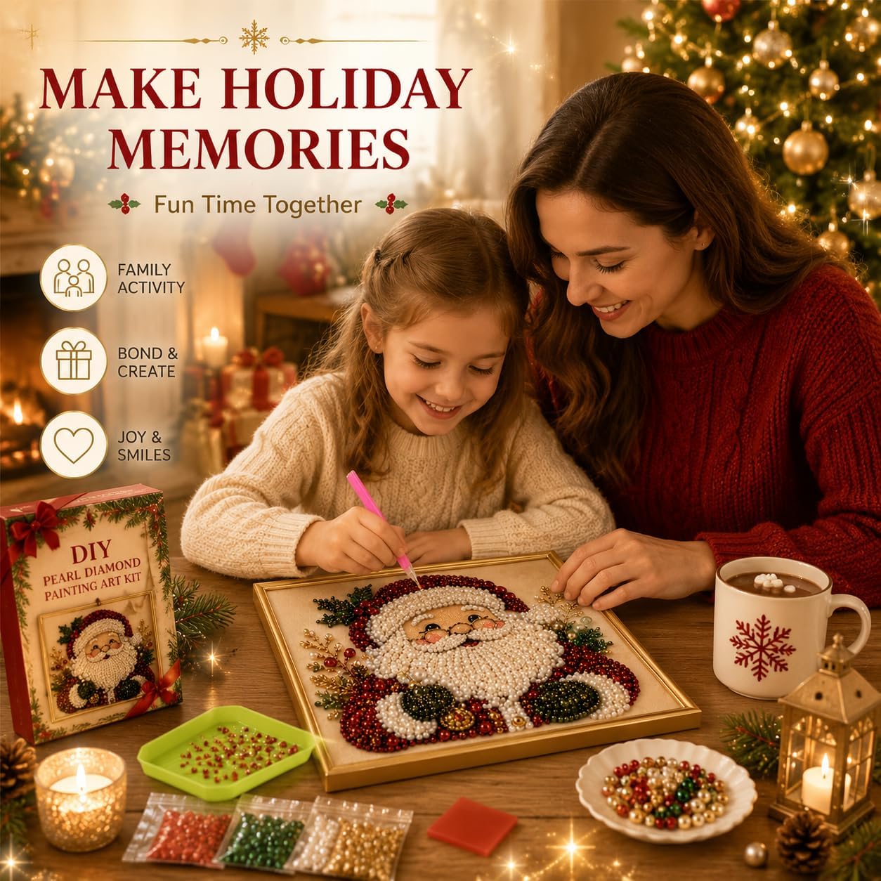 مجموعة فنون الرسم باللؤلؤ والم - مراجعة Art Craft Kits For Adults وسعره