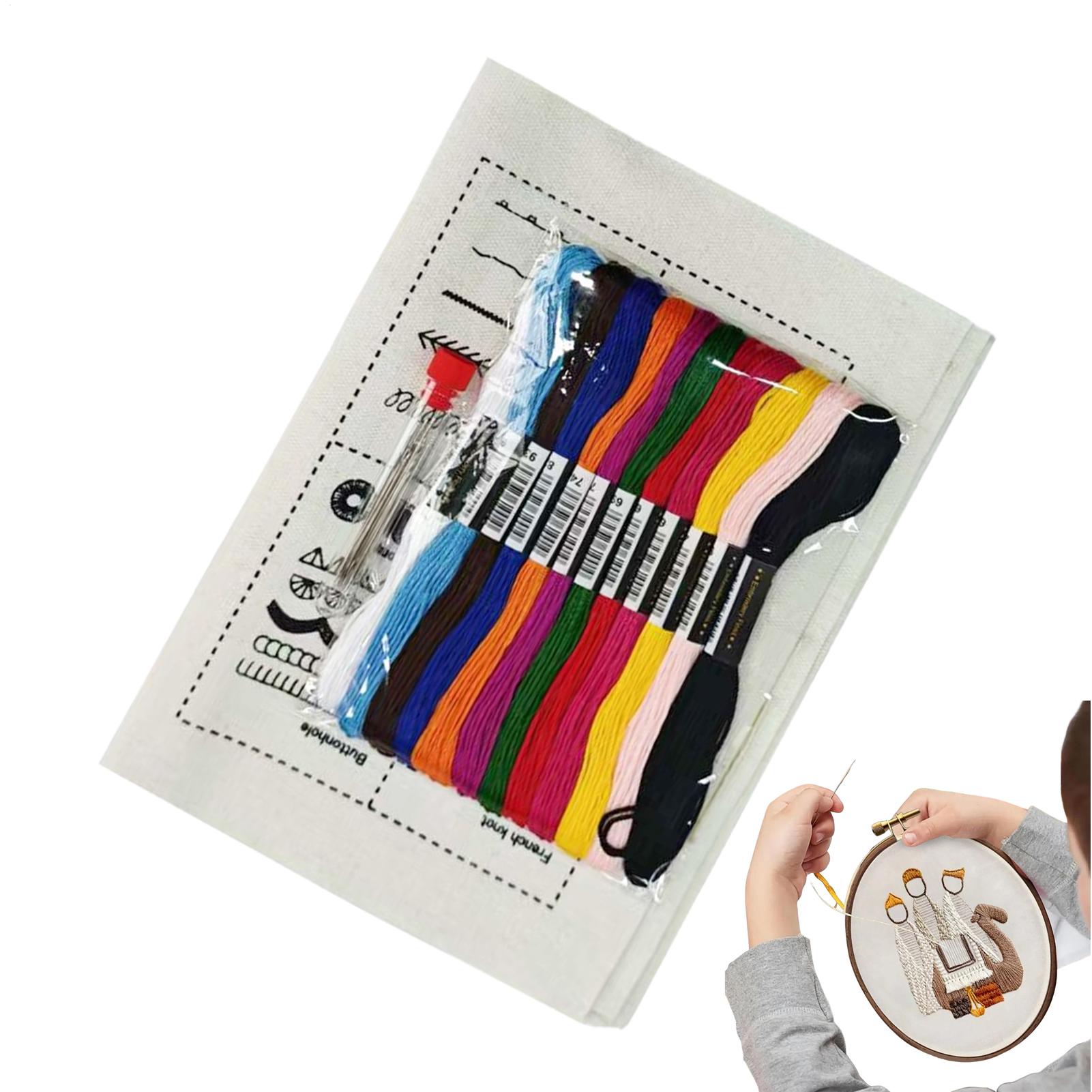 DIY التطريز إبرة الموضوع كتاب  - مراجعة Art Craft Book وسعره