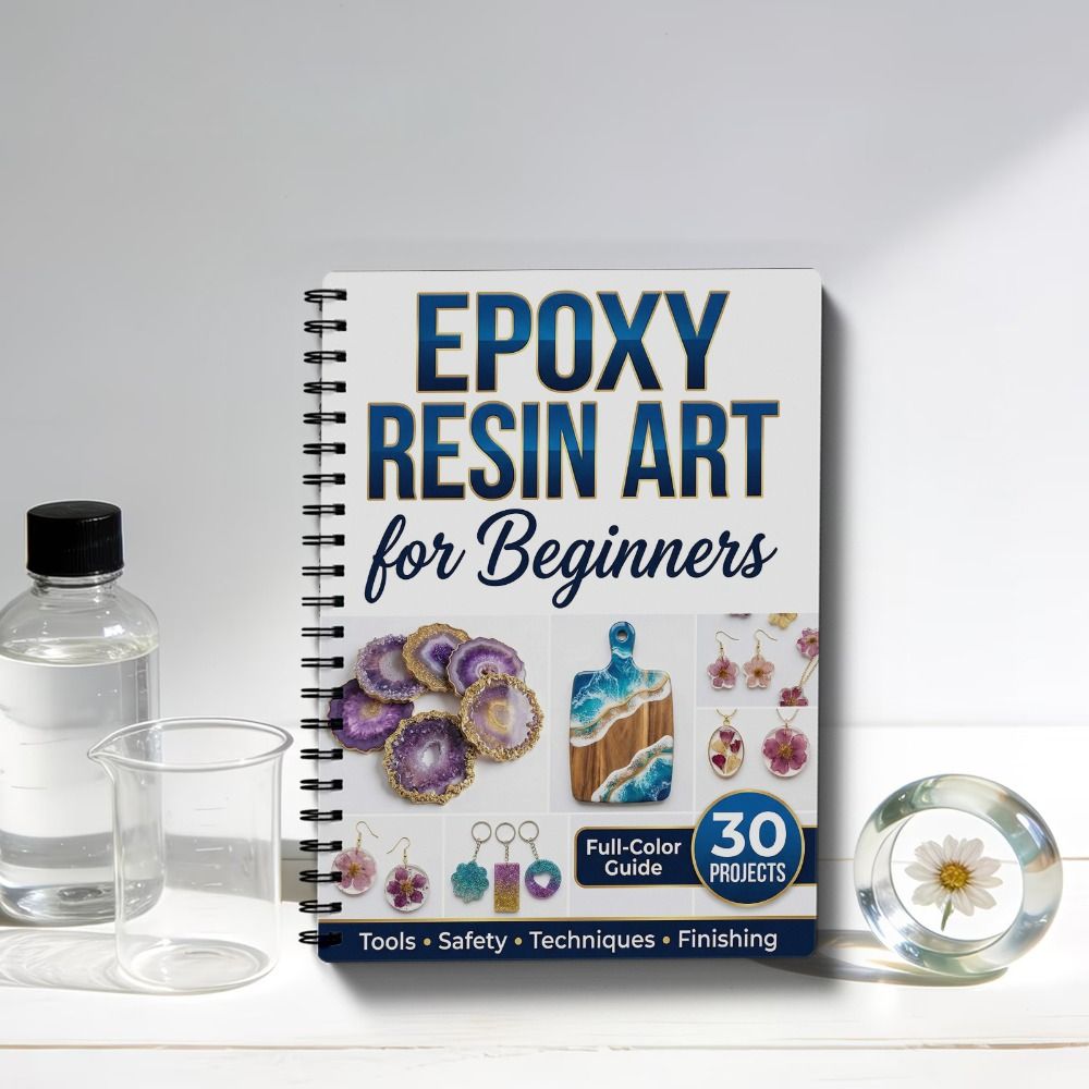 دليل فن الإيبوكسي خطوة بخطوة:  - مراجعة Art Craft Book وسعره