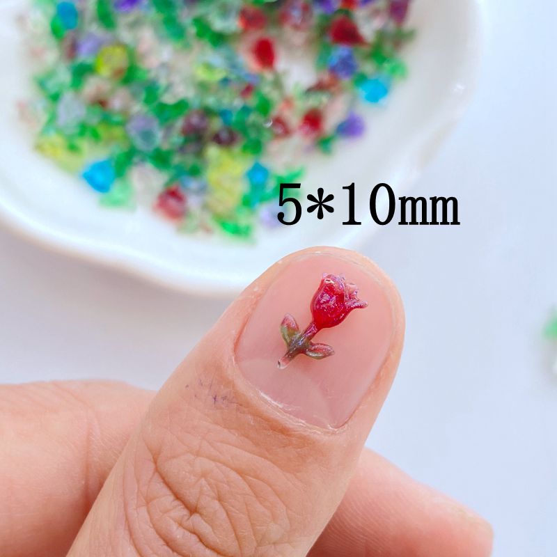 100 قطعة الراتنج بريق صغير لطي - مراجعة Art Craft Rose وسعره