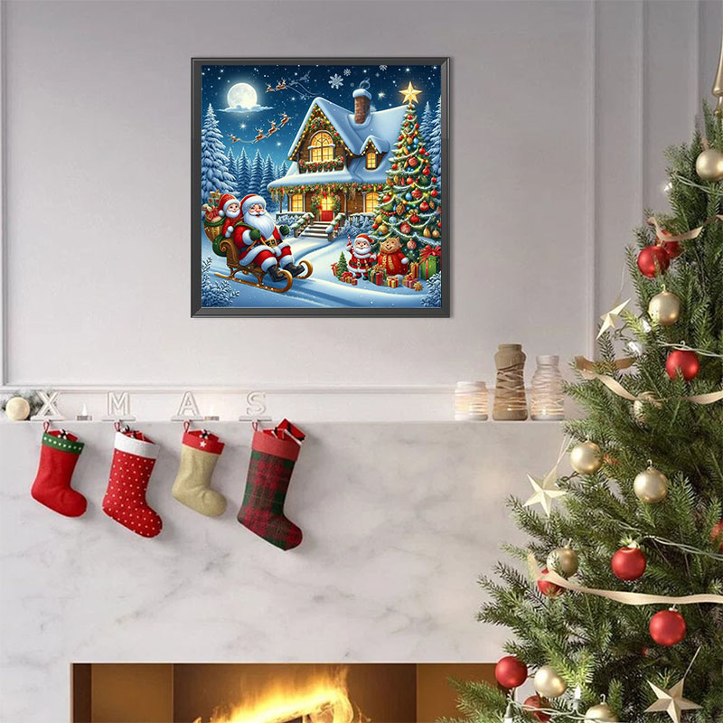 مجموعة رسم ماسية سانتا كلوز وب - مراجعة Art Craft Kits For Adults وسعره