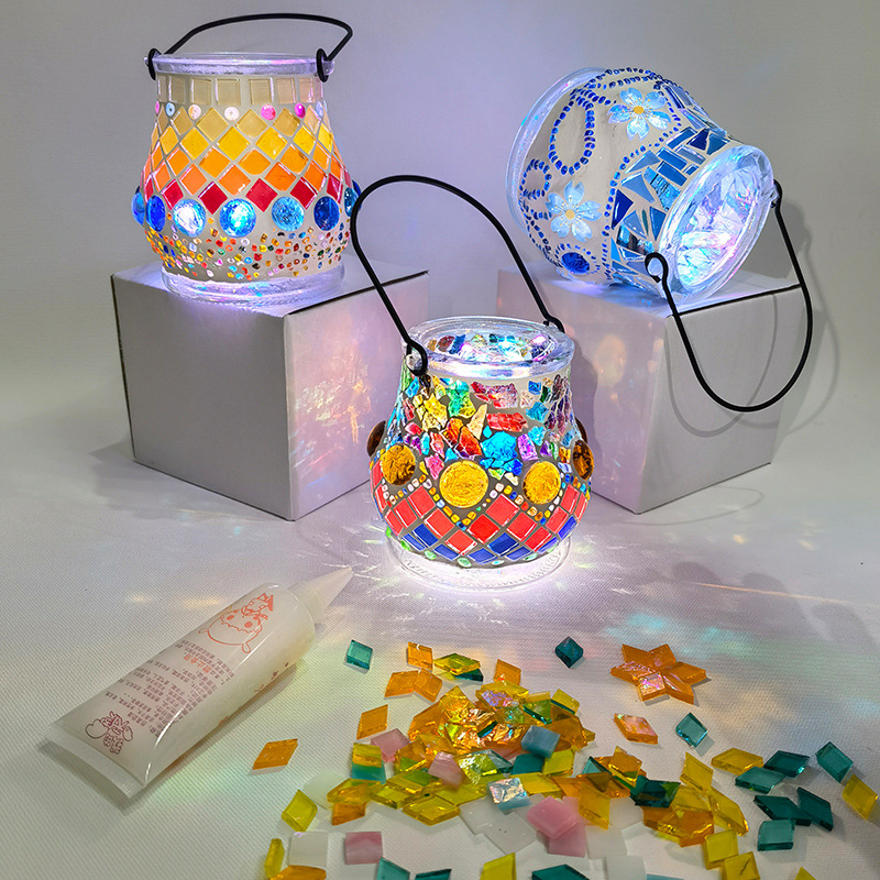 مجموعة أدوات الفسيفساء الزجاجي - مراجعة Art And Craft Exclusives وسعره