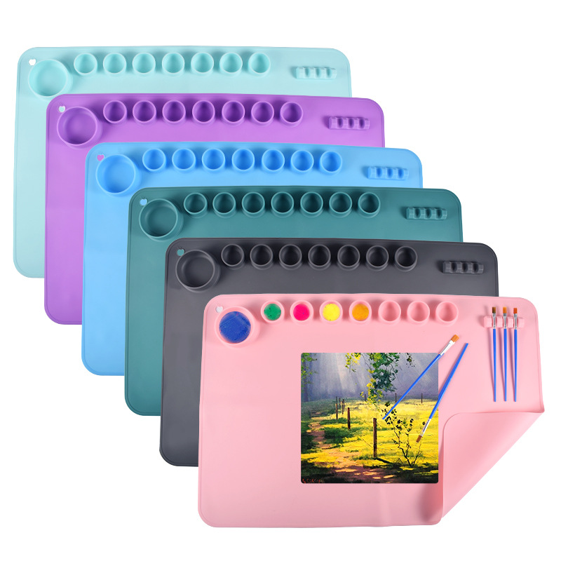 60X40cm سيليكون اللوحة حصيرة غ - مراجعة Art Craft Board وسعره